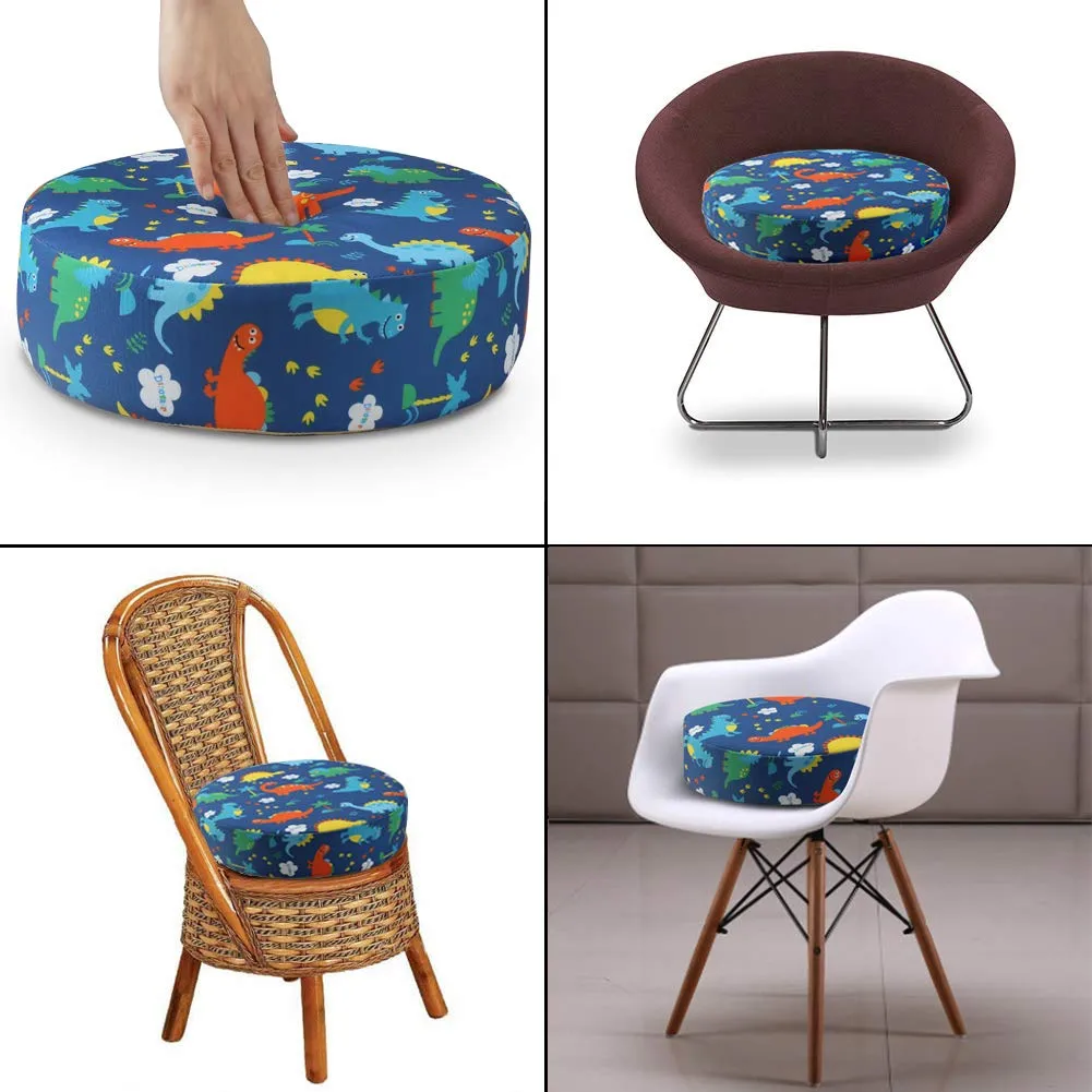 Zicac Portable Seat Cushion Washable with Non-Slip Bottom, Detachable Strong Support Cushion for Toddler Kids Baby Infant