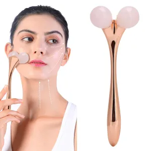 ZJchao Face Massager Roller, 3D Rollers Face Tool Firming Beauty Massage V Face Lifting Tightening Face Slimming Roller Beauty Women
