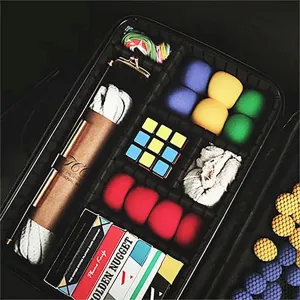 ZQION Magic Close-up Handbag Magic Prop Waterproof Magicians Carrying Bag Stage Street Magic Tricks Accessories Illusions Props Gimmick Mentalism